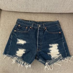 Levi jean shorts